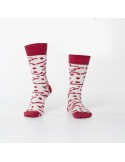 Cremefarbene Damensocken mit Muster SD14 – Online-Shop – Boutique